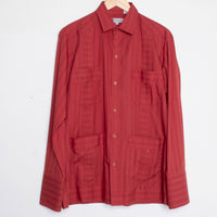 Rust Cotton Button-Down (M/L)