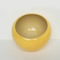 Yellow Ceramic Planter