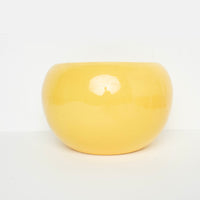 Yellow Ceramic Planter