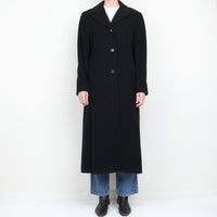 Wool / Cashmere Long Overcoat