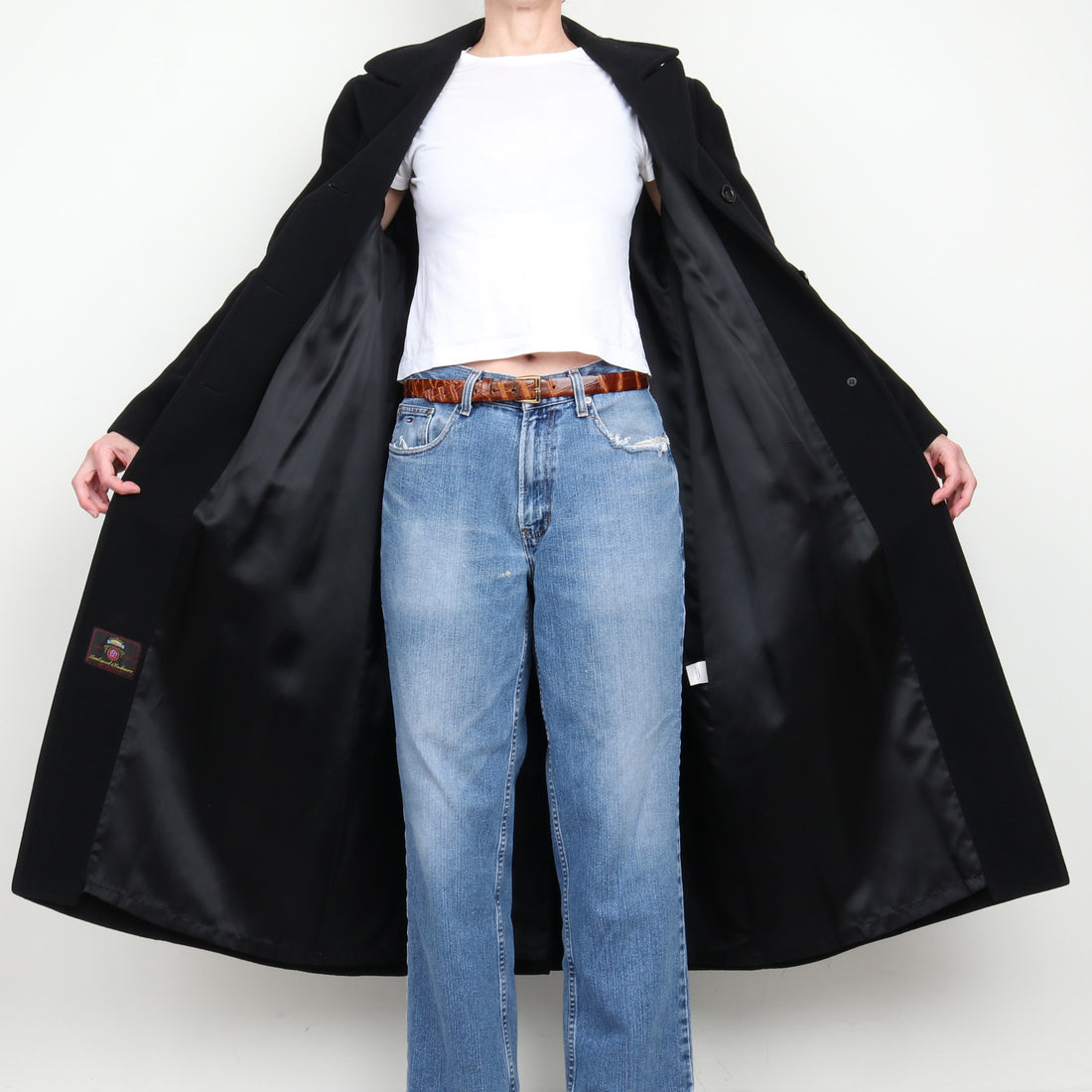Wool / Cashmere Long Overcoat