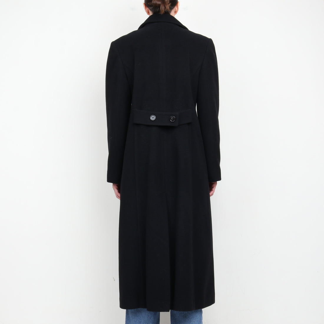 Wool / Cashmere Long Overcoat