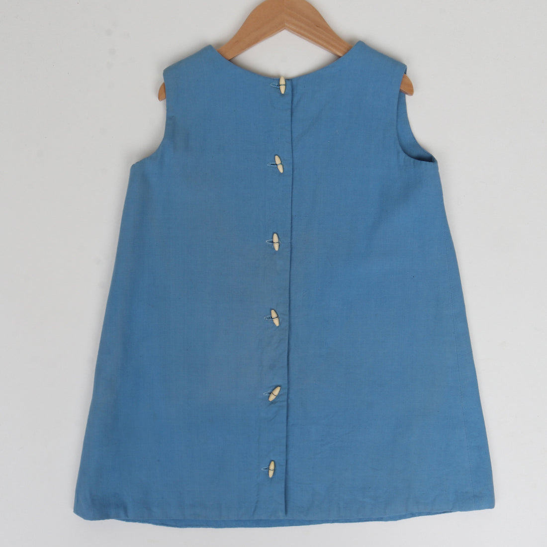 70s Balloon and Ducks Embroidered Applique Dress Size 7