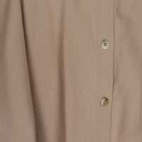 Tan Cotton Maxi Skirt