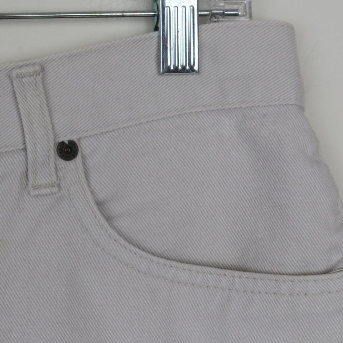 Bill Blass Stone Denim Shorts