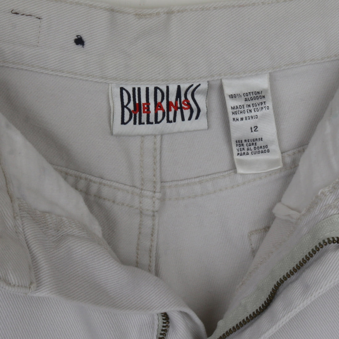 Bill Blass Stone Denim Shorts