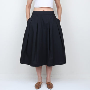 Cotton Poplin Skirt