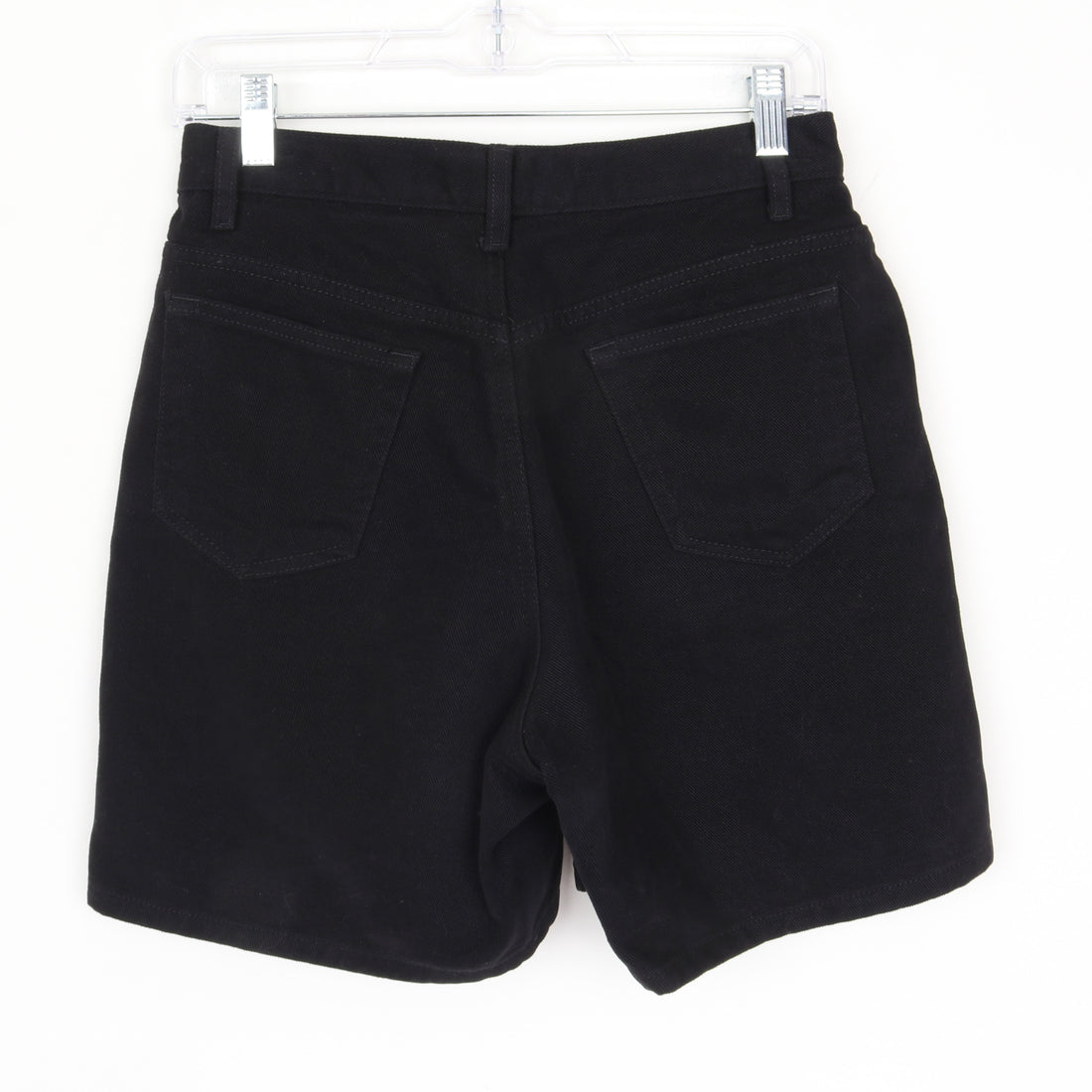 Black Denim Shorts
