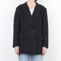 Black Wool Blazer