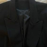 Black Wool Blazer