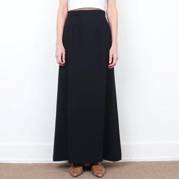 Formal Black Maxi Skirt