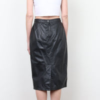 Leather Pencil Skirt