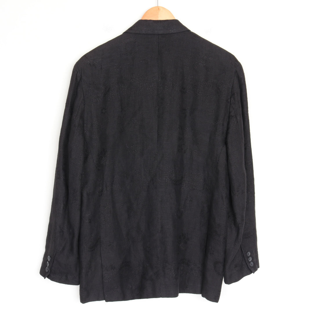 Black Linen Blazer M