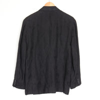 Black Linen Blazer M