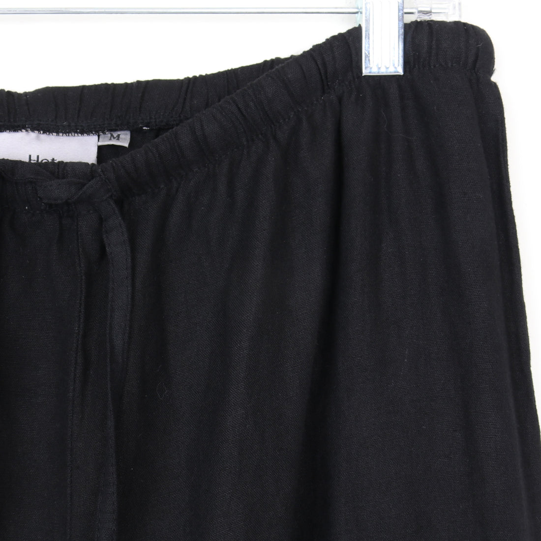 Black 100% Linen Pant