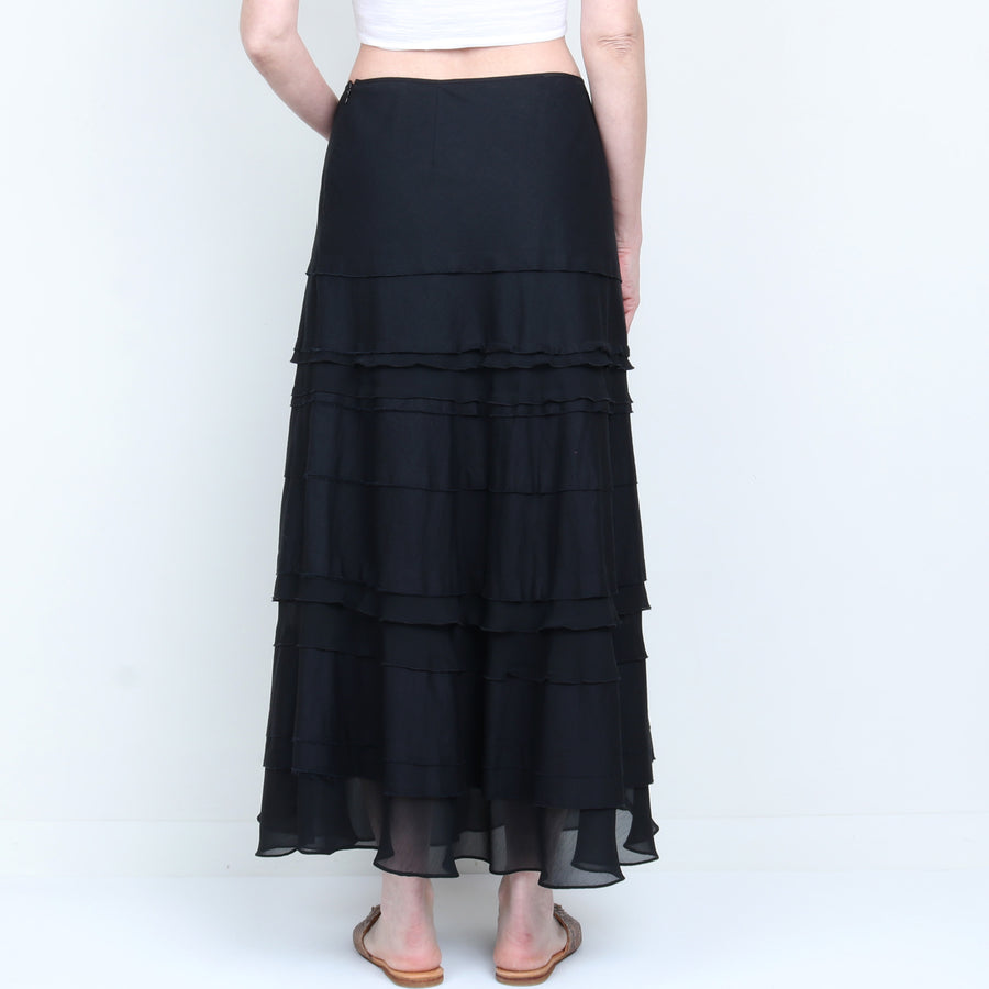 Linen/Cotton Maxi Skirt