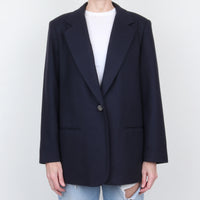 100% Wool Navy Blazer