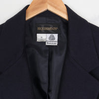 100% Wool Navy Blazer