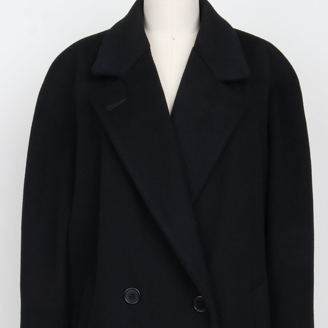 100% Wool Double Breasted Coat
