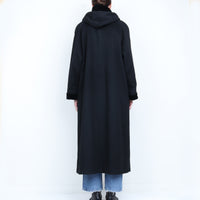 100% Wool Hooded Coat