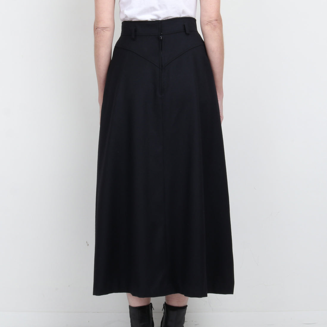 100% Wool Maxi Skirt