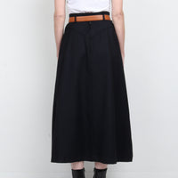 100% Wool Maxi Skirt