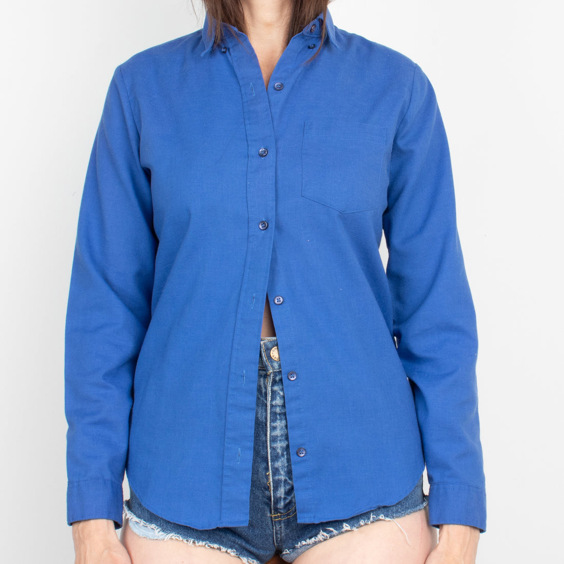 Blue Button-Down Shirt