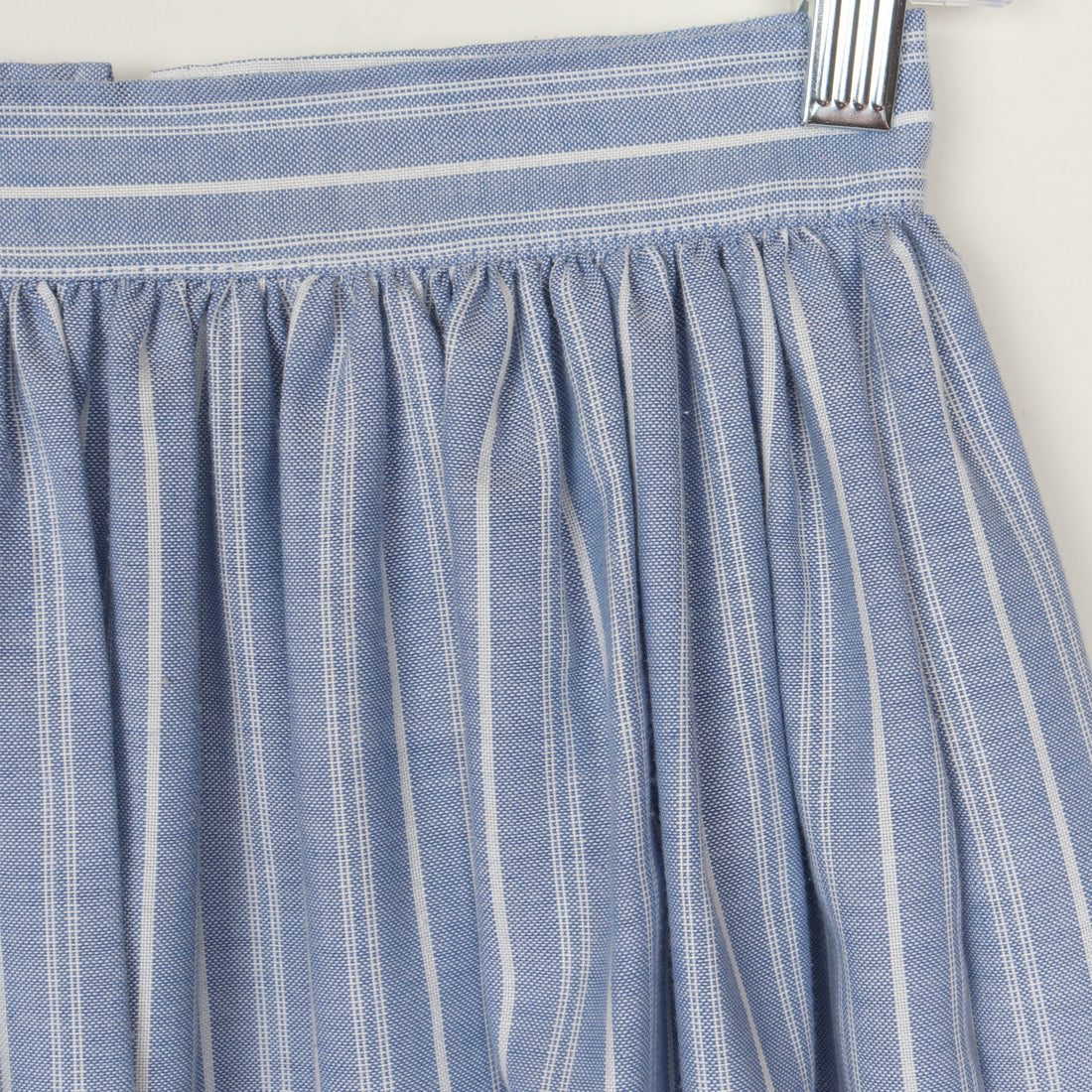 Chambray Stripe Skirt