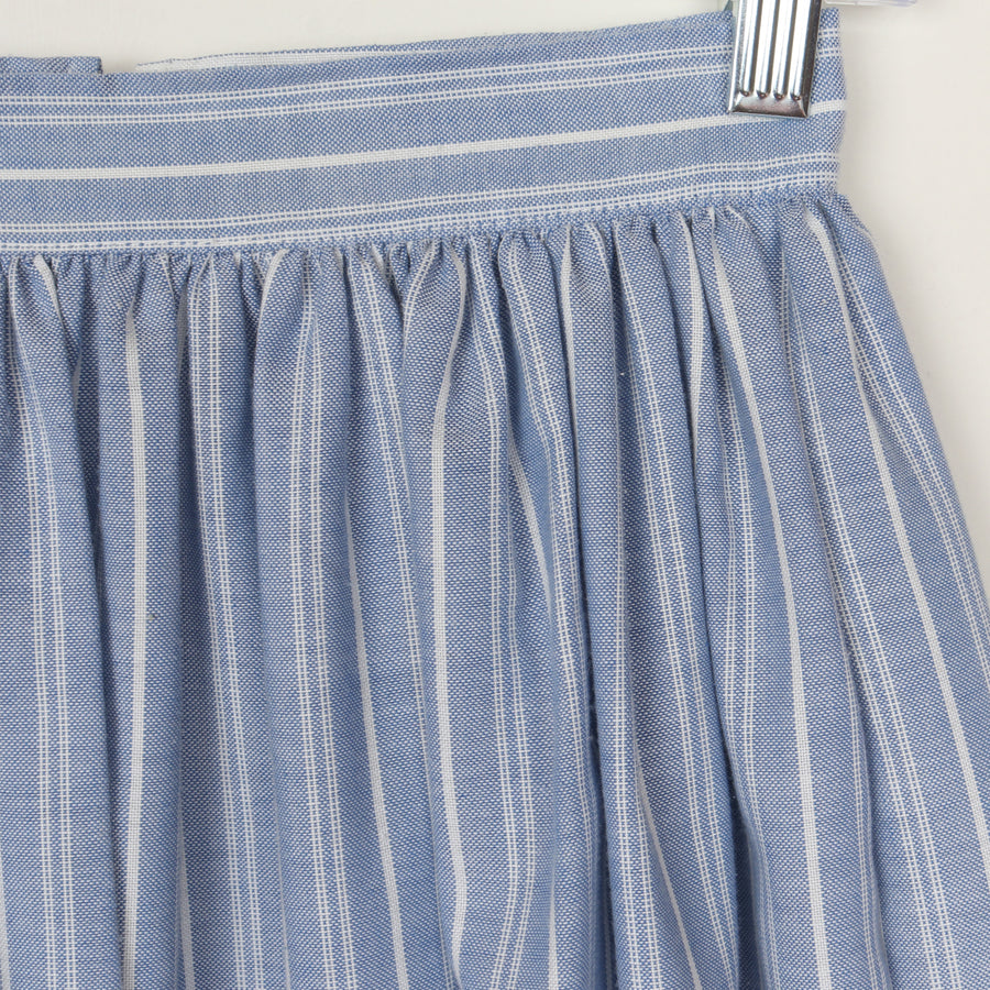 Chambray Stripe Skirt