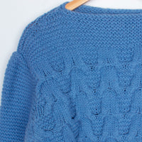 Chunky Wool Hand Knit Sweater