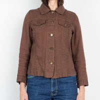 Brown Linen Jacket