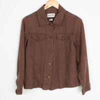 Brown Linen Jacket