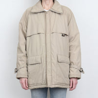 70s Bruce Jenner Quilted Chore Coat L