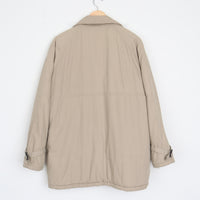 70s Bruce Jenner Quilted Chore Coat L