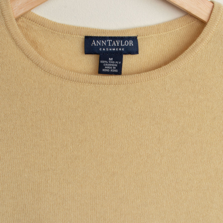 Butter Yellow Cashmere Tee