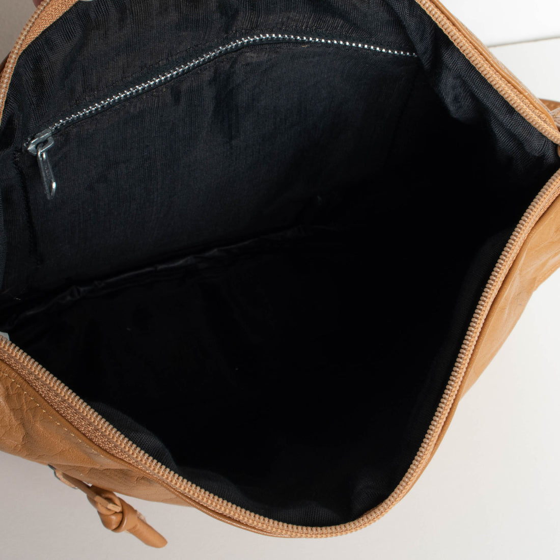 Butterscotch leather Purse