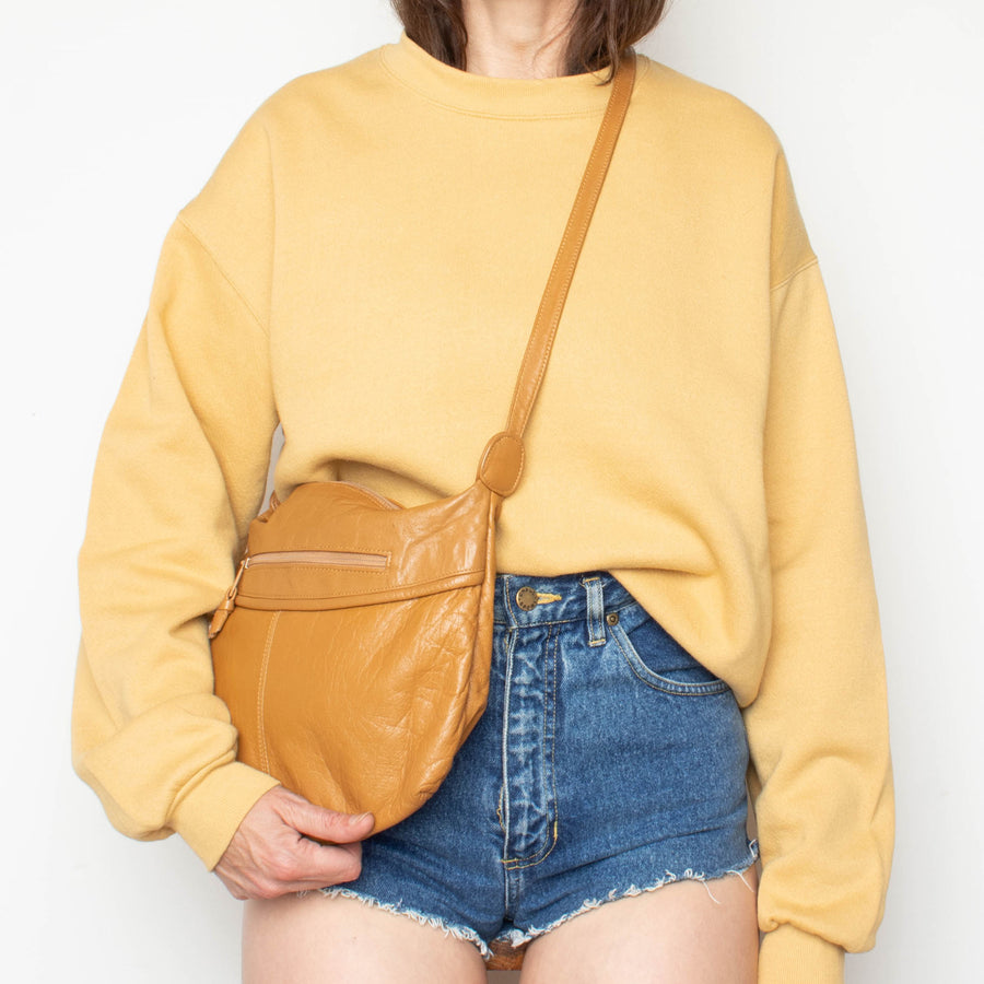 Butterscotch leather Purse