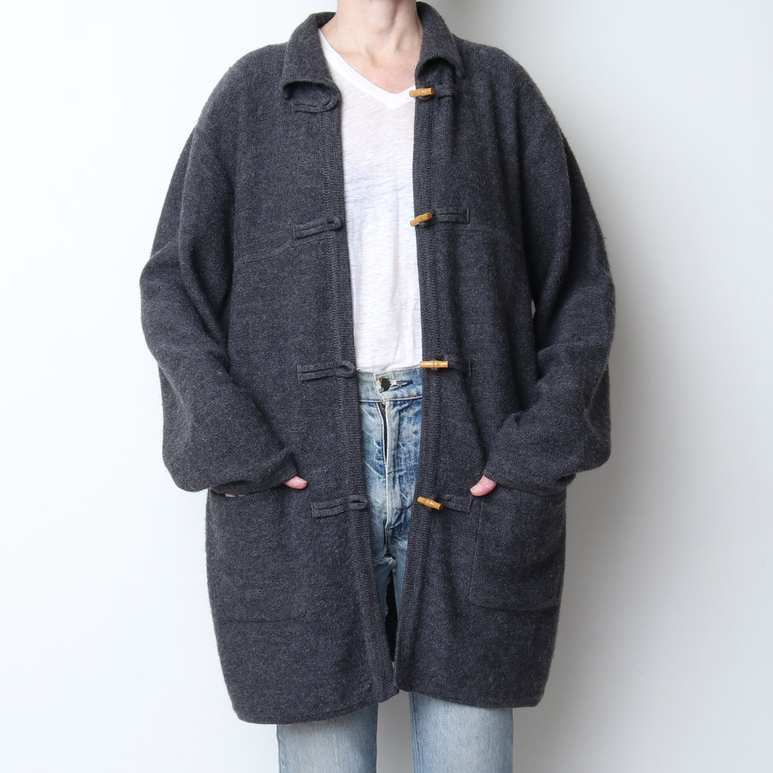 Wool Oversize Cardigan