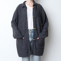 Wool Oversize Cardigan