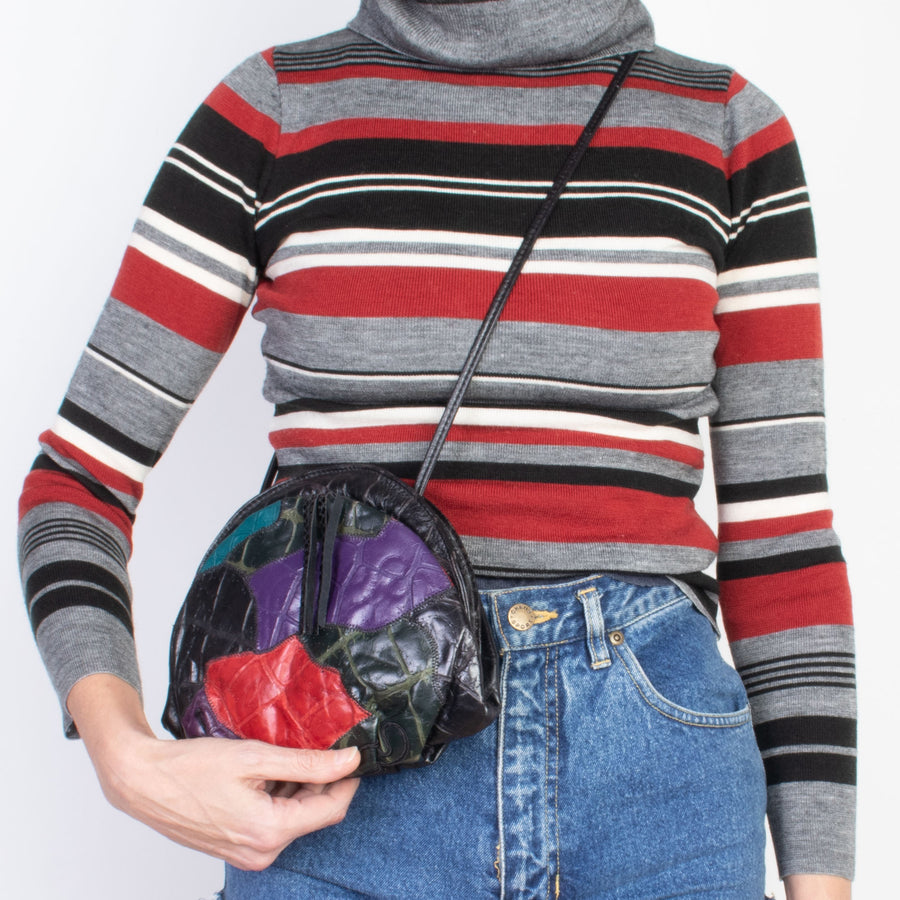 80s Patchwork Leather Bag