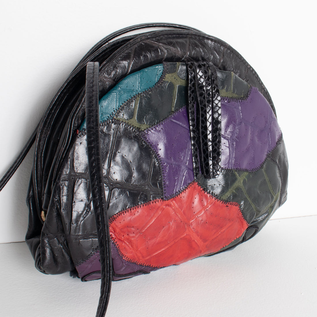 80s Patchwork Leather Bag