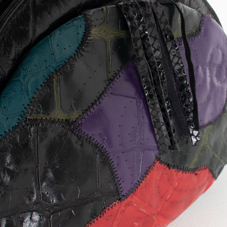 80s Patchwork Leather Bag