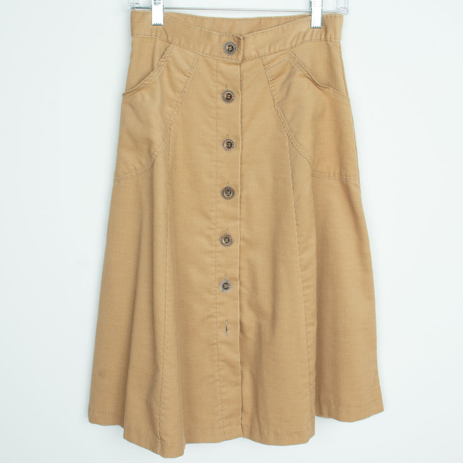 70s Corduroy Skirt