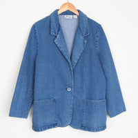 Denim Blazer Jacket