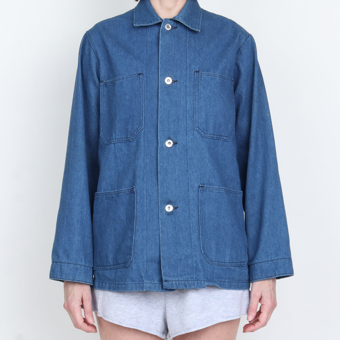 Vintage Denim Chore Jacket