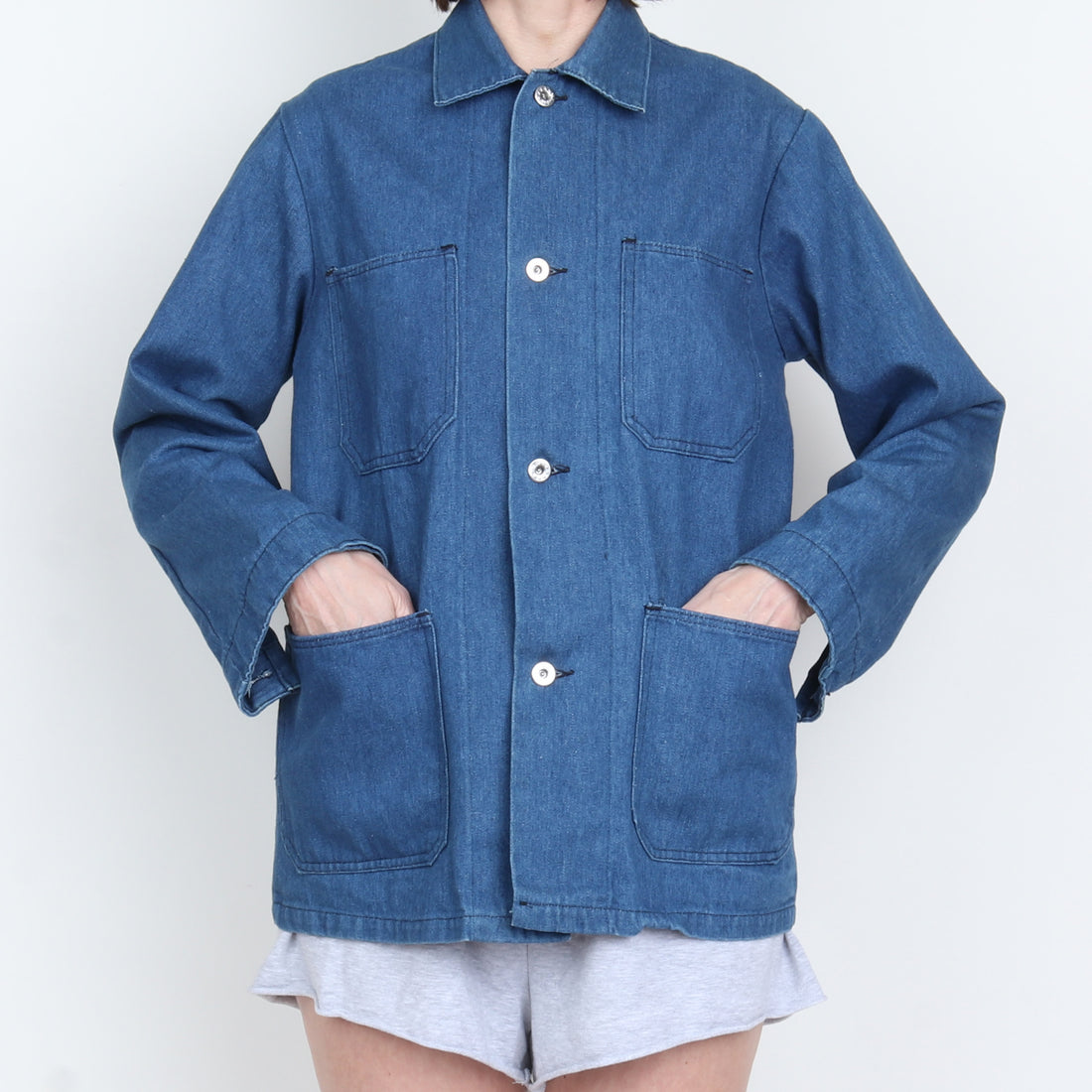 Vintage Denim Chore Jacket