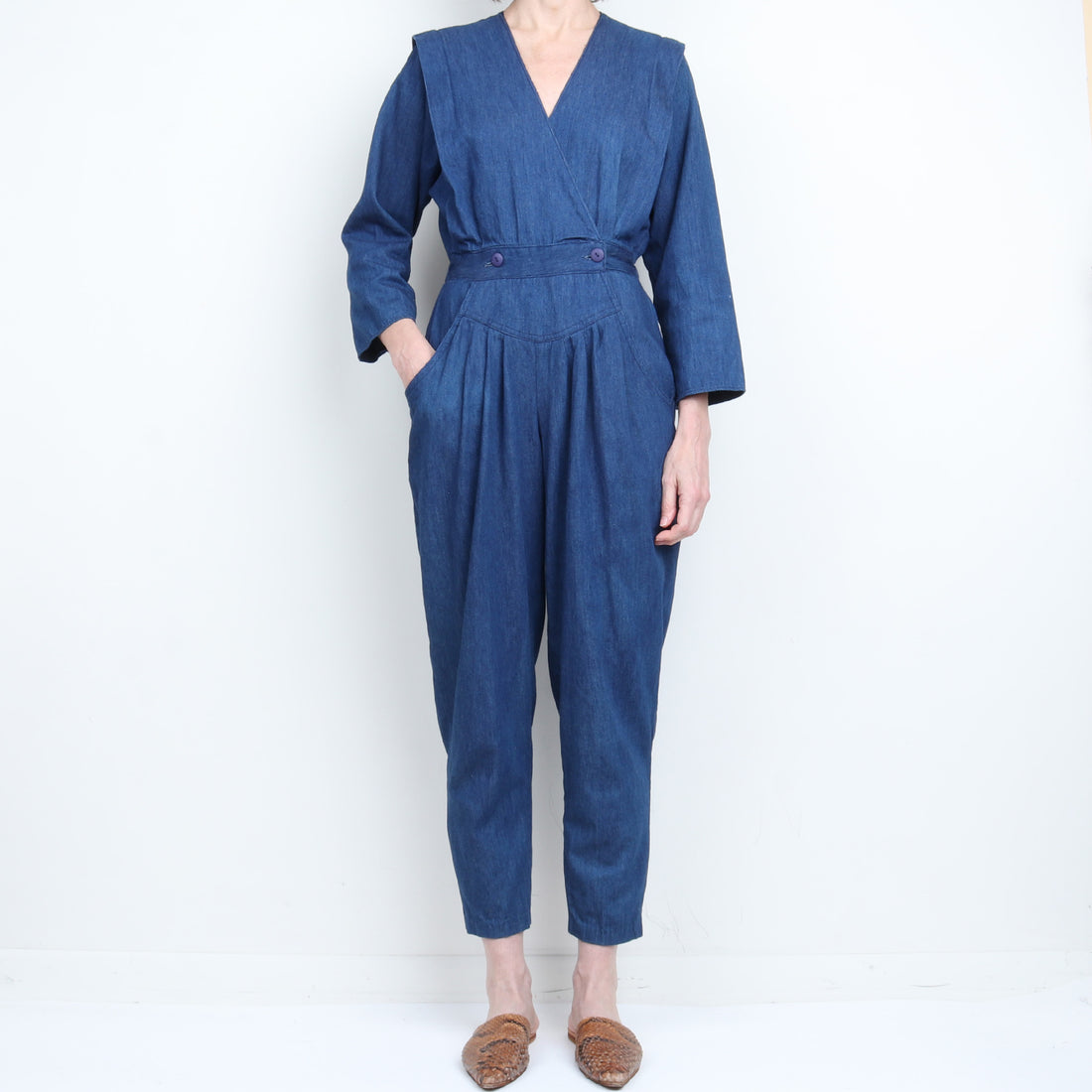 80s Denim Jumpsuit