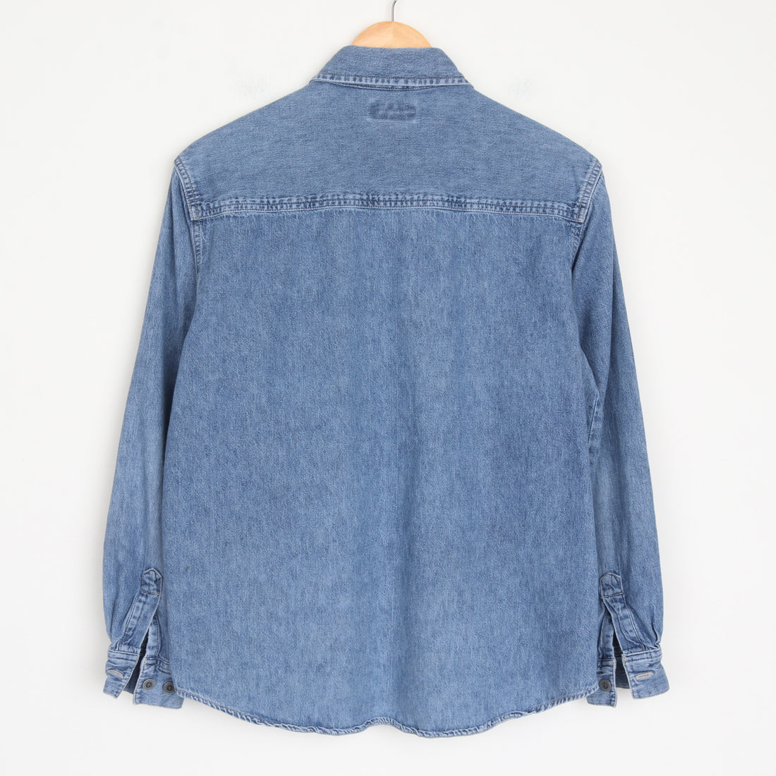 Medium Wash Denim Shirt