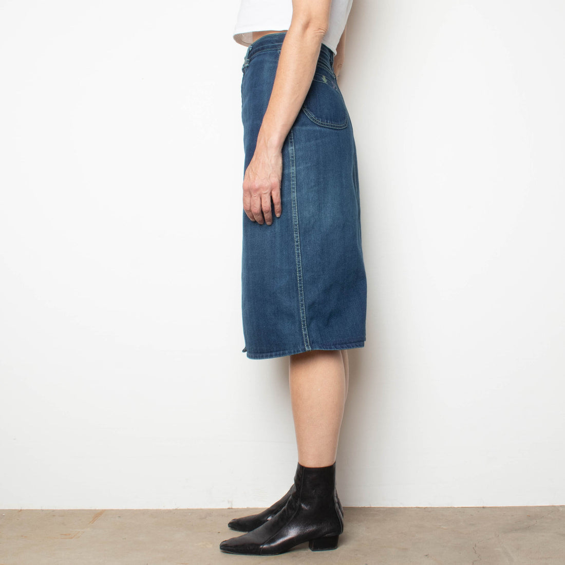 Gitano Denim Midi Skirt