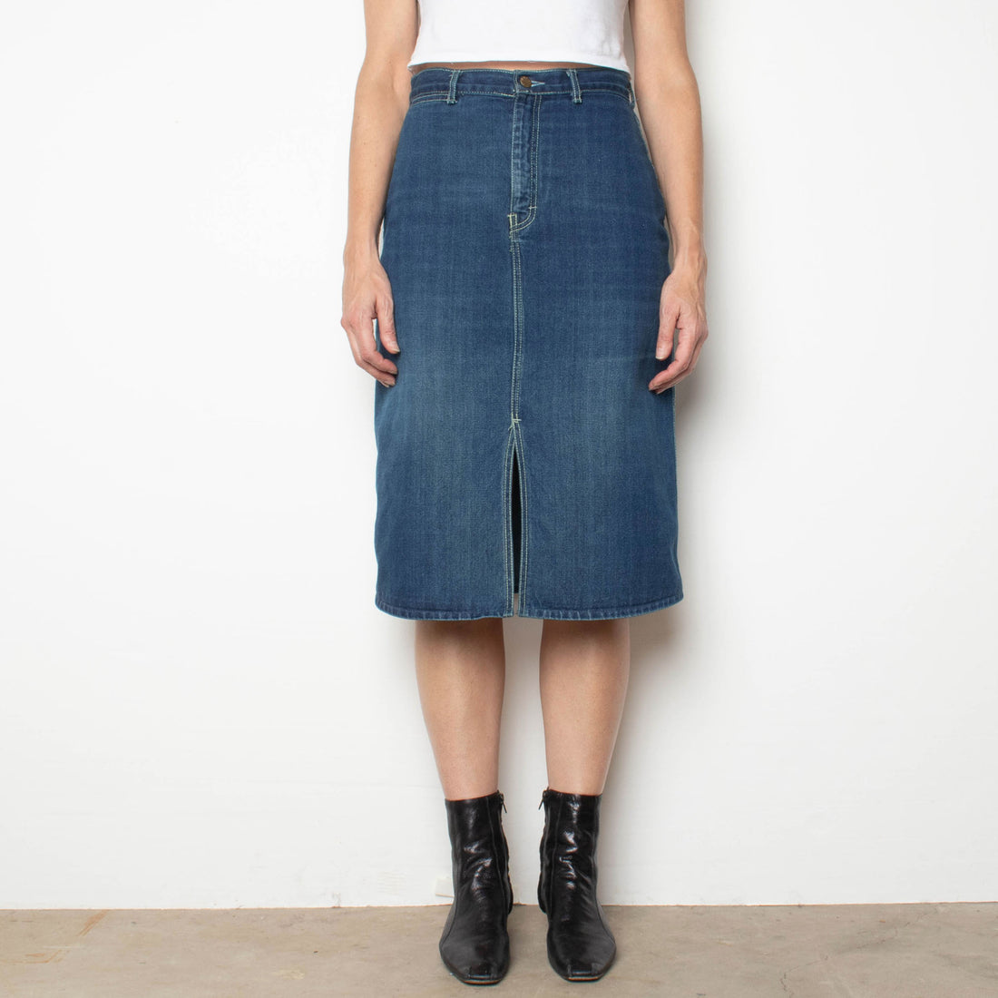 Gitano Denim Midi Skirt